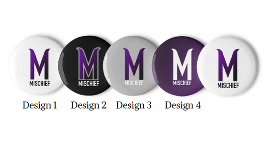 Mischief - Set of 10 buttons