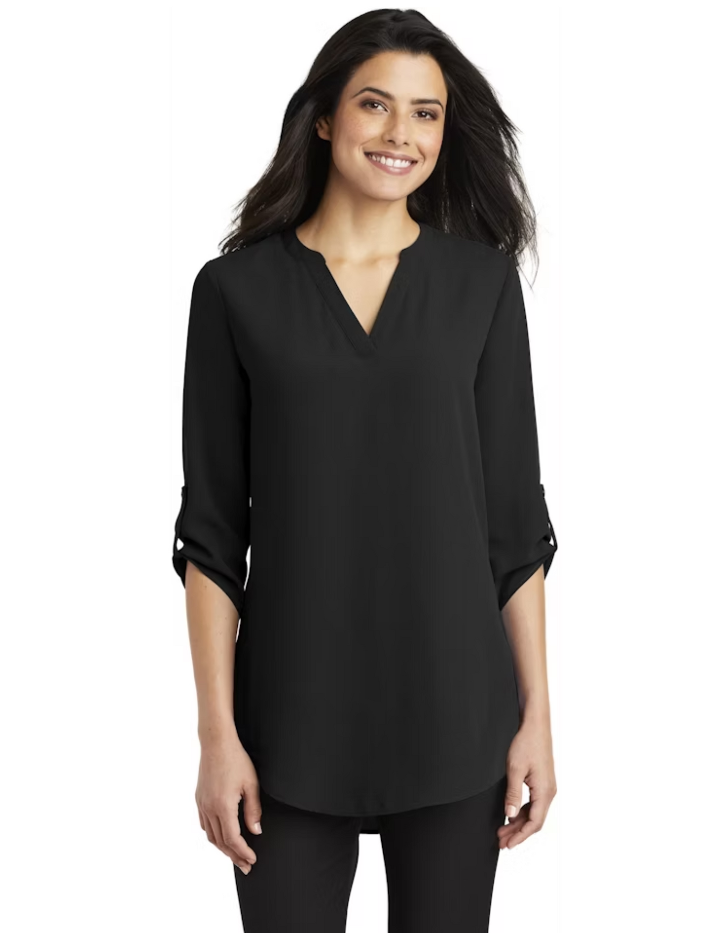 Space City Sound - Women's 3/4-Sleeve Tunic Blouse