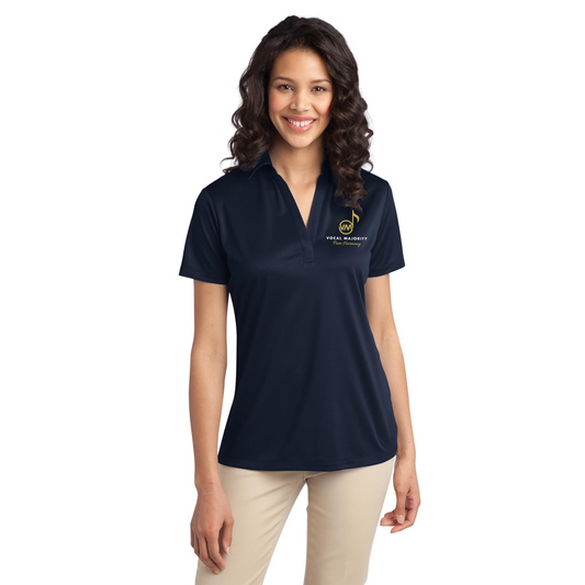 Vocal Majority - Women's Embroidered Silk Touch Performance Polo