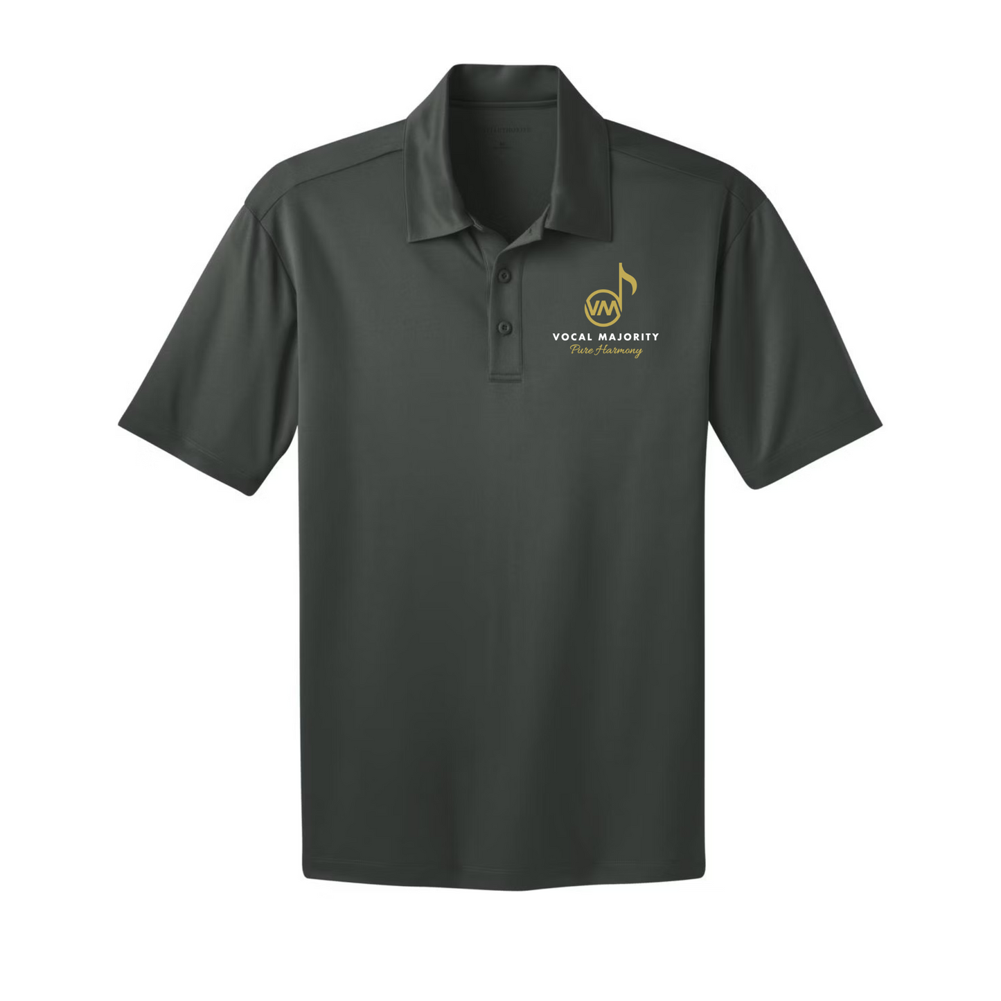 Vocal Majority - Men's Embroidered Silk Touch Performance Polo