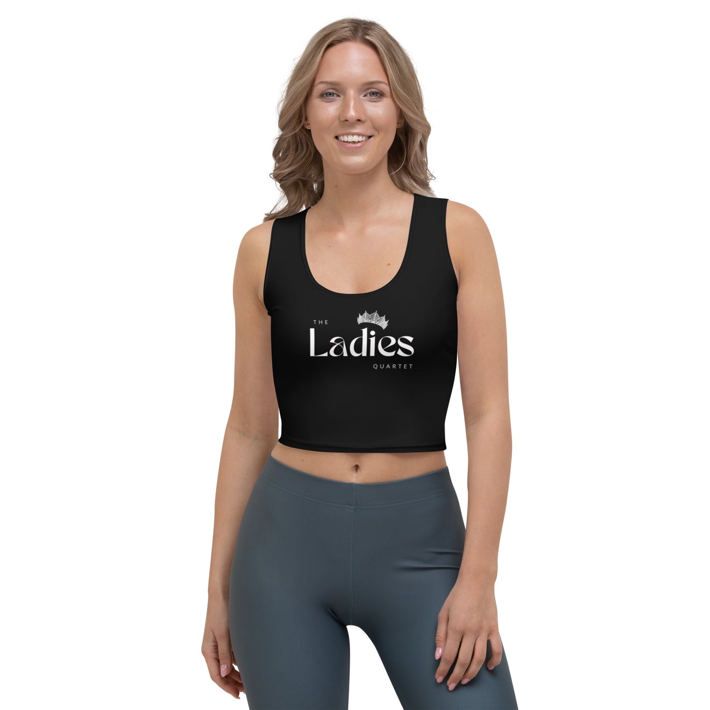 The Ladies - Printed Crop Top