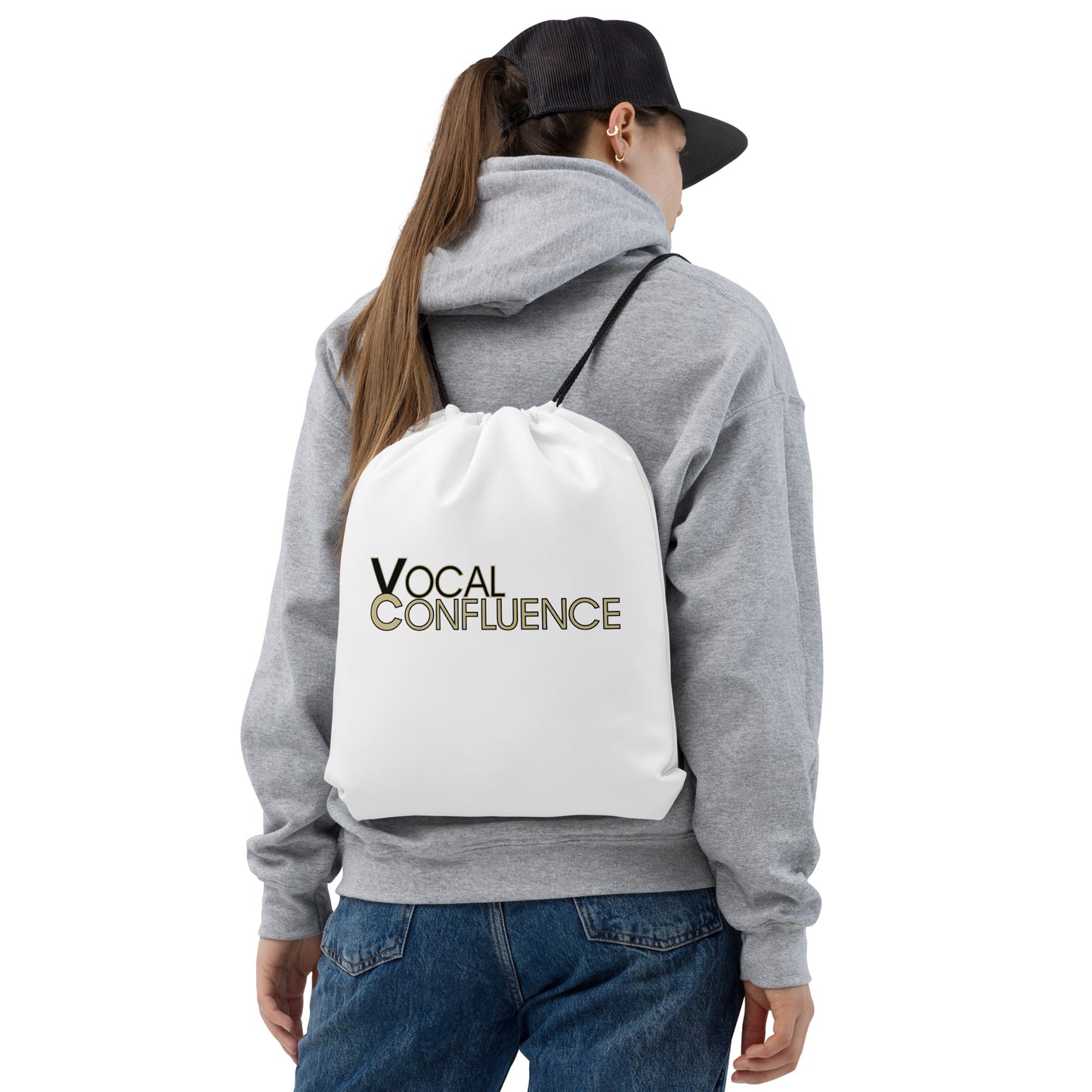 Vocal Confluence - Printed Drawstring bag