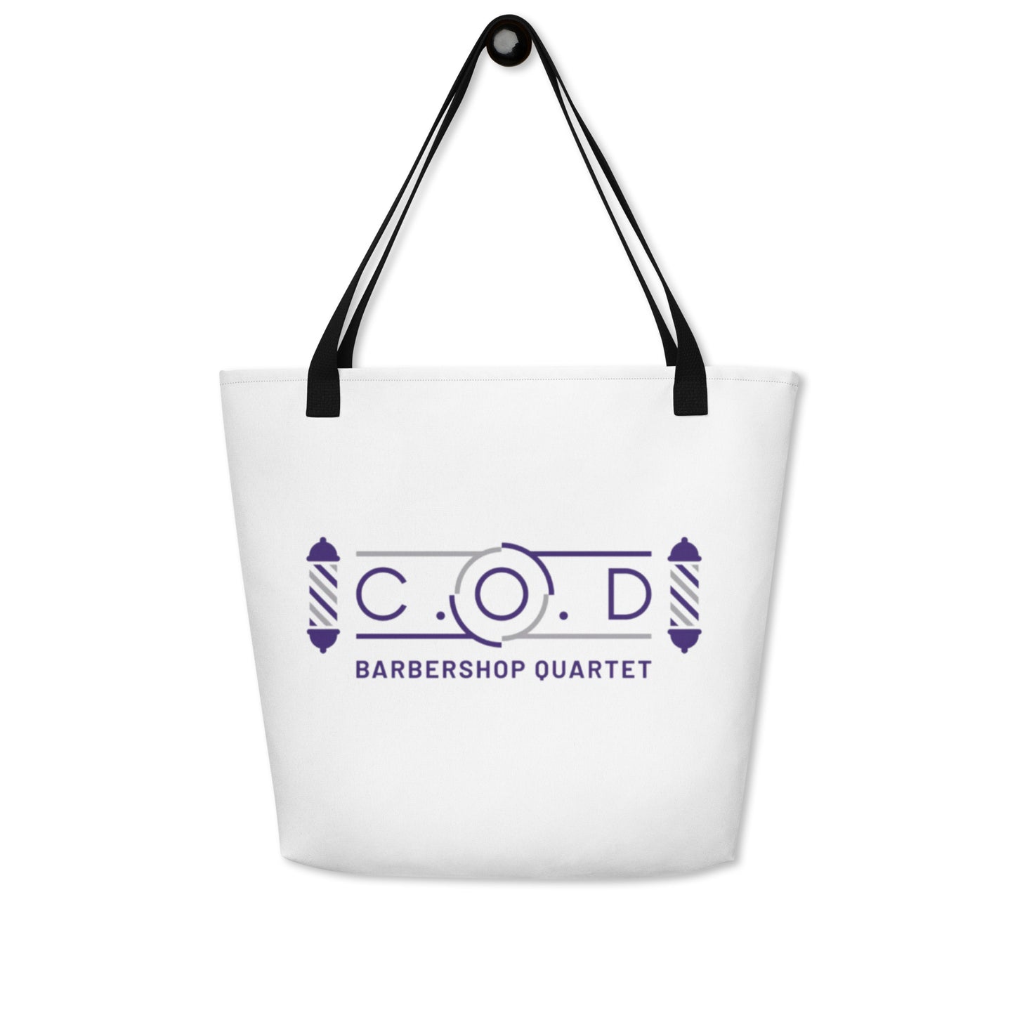 C.O.D. Printed Large Tote Bag