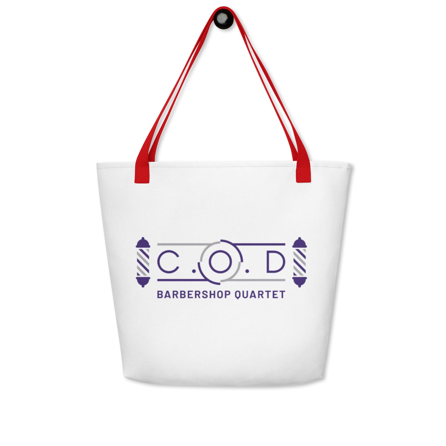 C.O.D. Printed Large Tote Bag