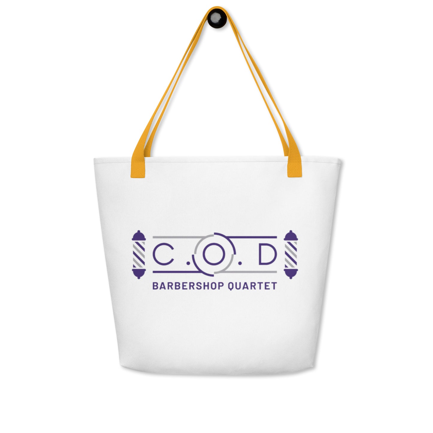 C.O.D. Printed Large Tote Bag