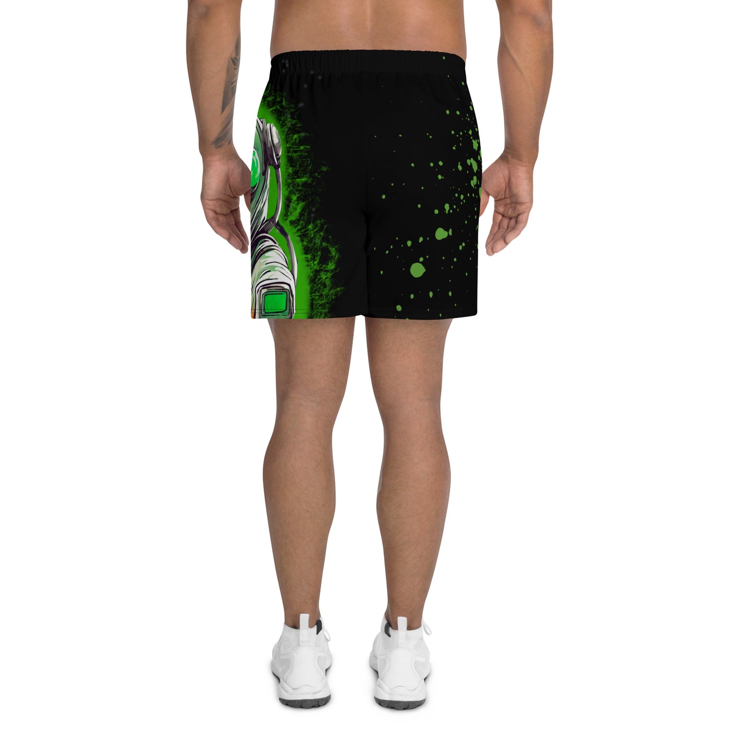 Space City Sound - Printed Men's Recycled Athletic Shorts