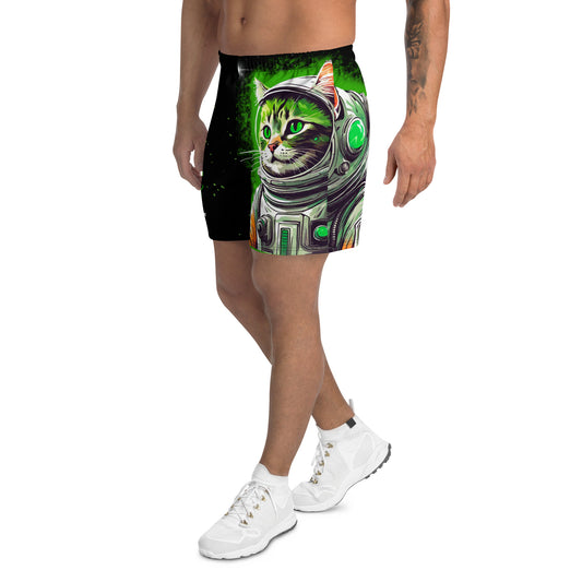 Space City Sound - Printed Men's Recycled Athletic Shorts