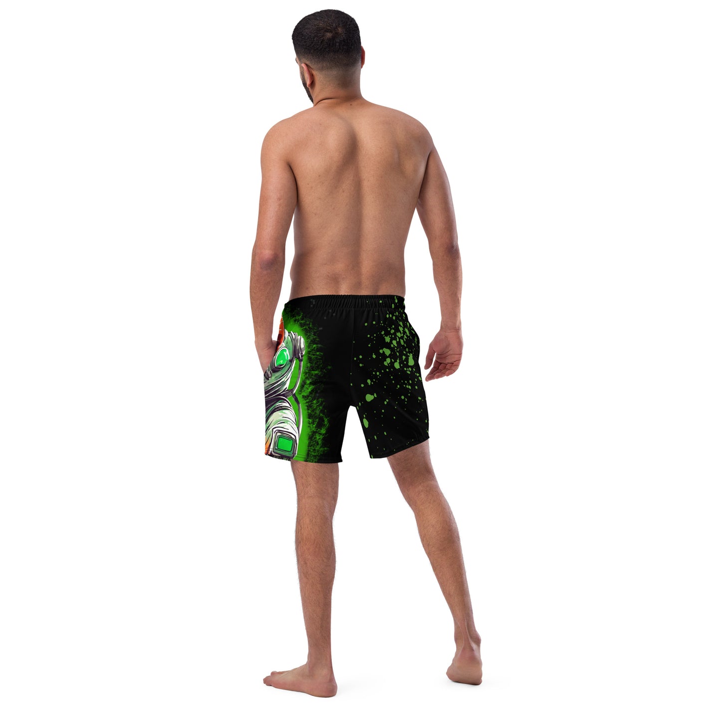 Space City Sound - Printed Men's swim trunks