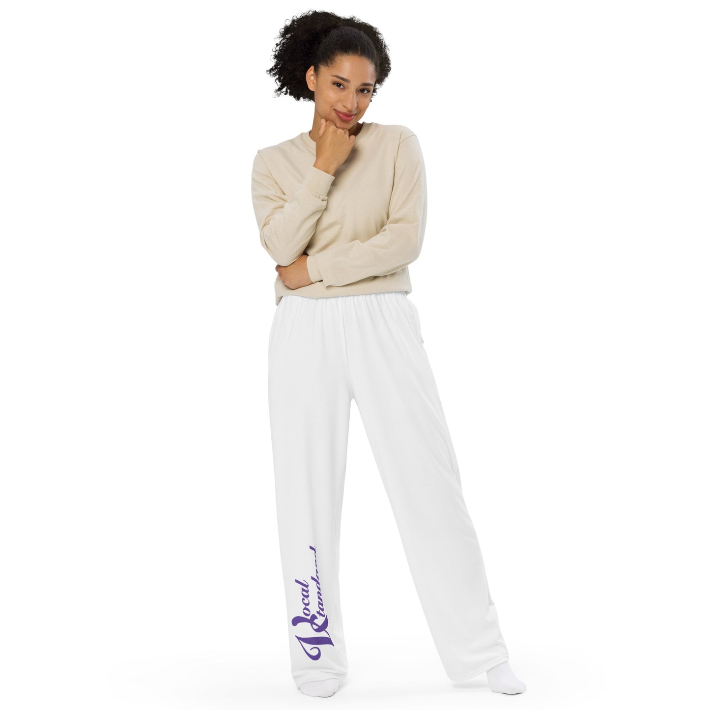 Vocal Standard - printed unisex wide-leg pants