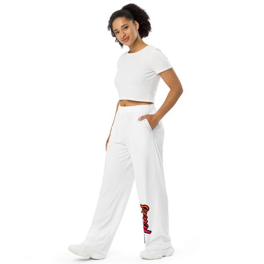 PDX Voices - Printed unisex wide-leg pants