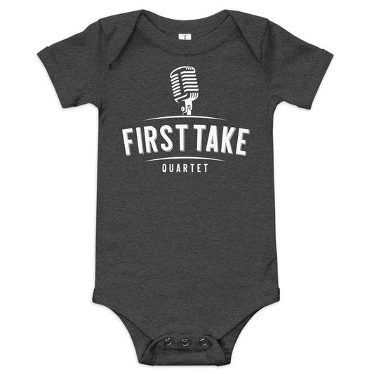 First Take - Printed Baby short sleeve one piece