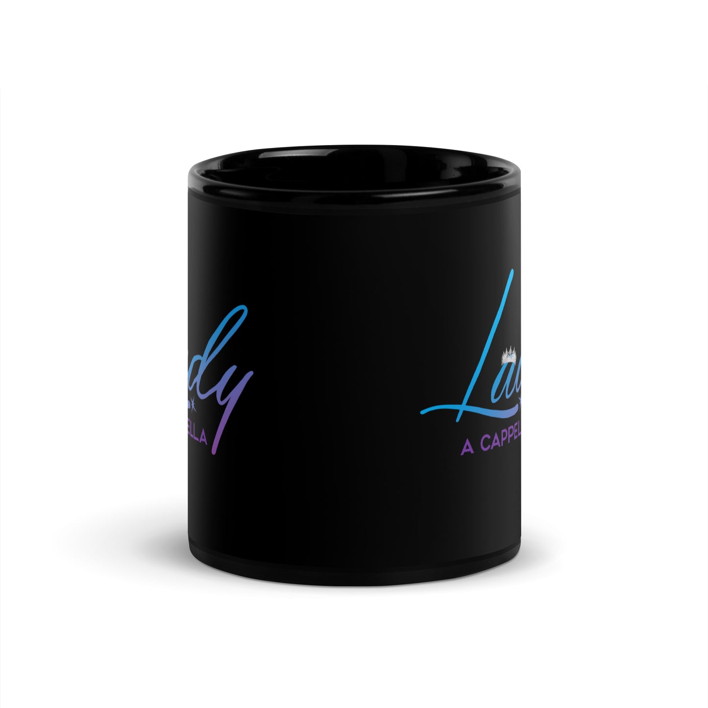 Lady A Cappella - Black Glossy Mug