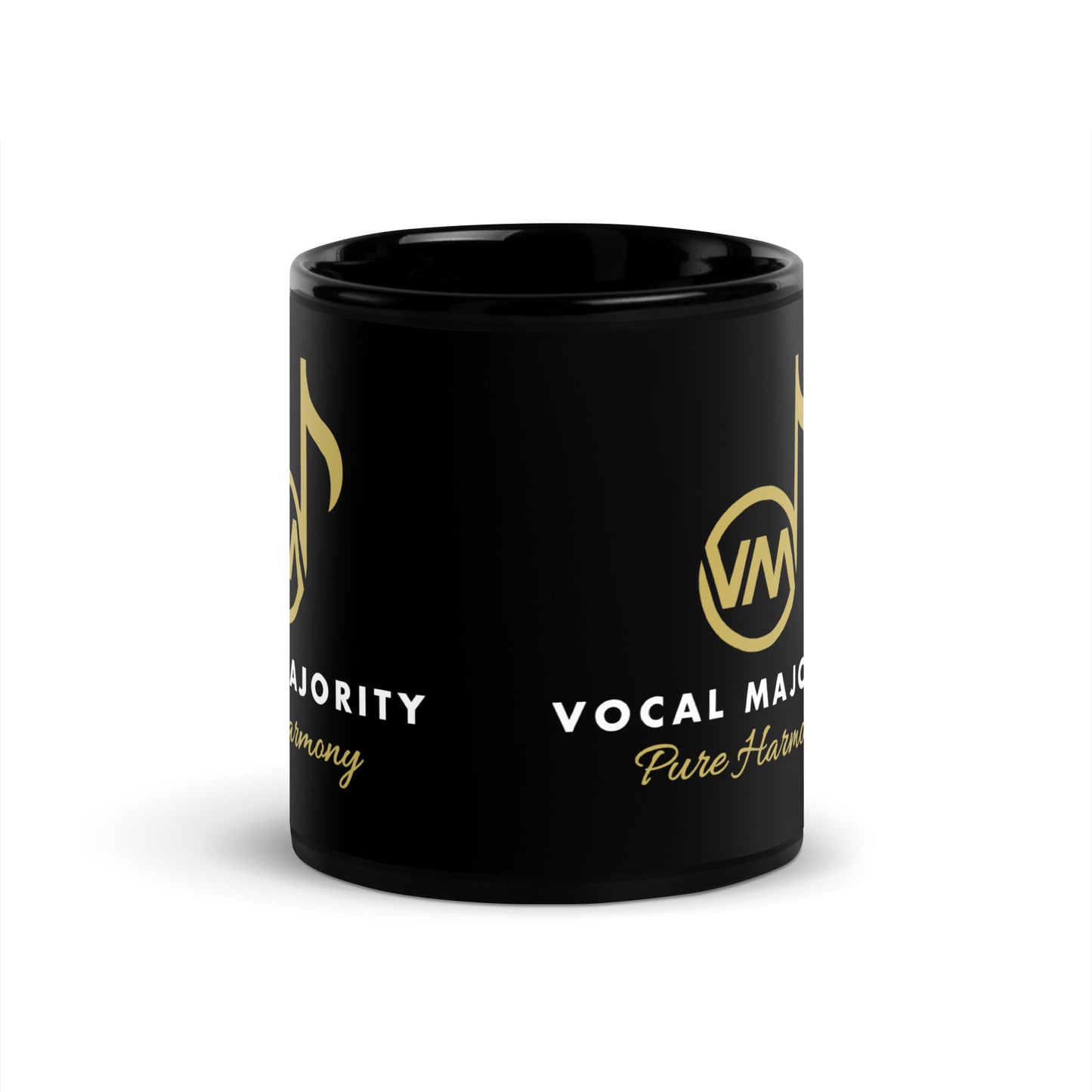 Vocal Majority - Printed Black Glossy Mug