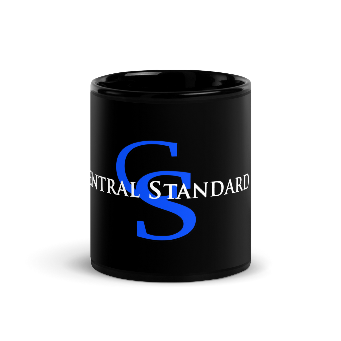 Central Standard - Printed Black Glossy Mug