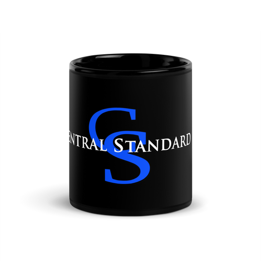 Central Standard - Printed Black Glossy Mug