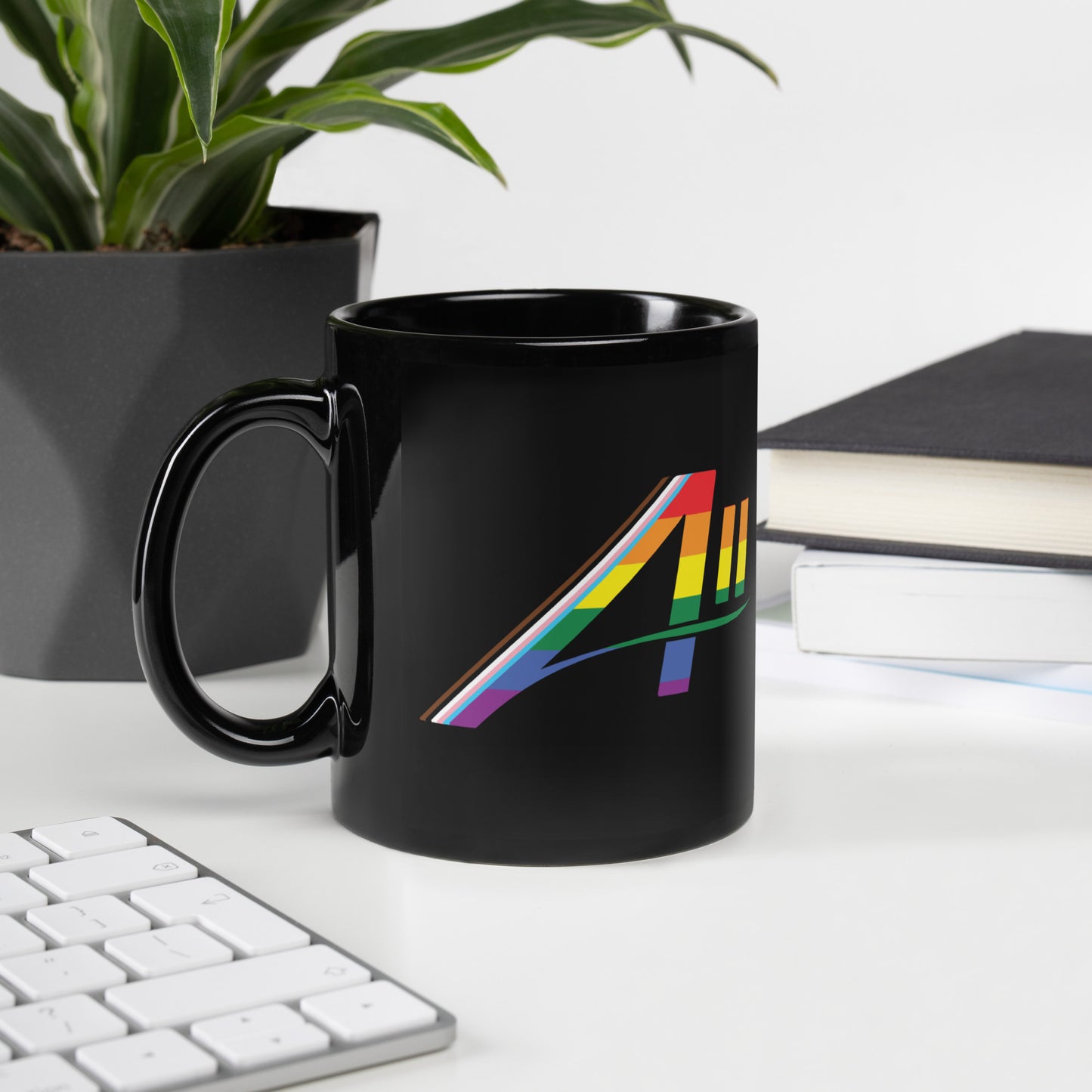 The Alliance - Printed Black Glossy Mug