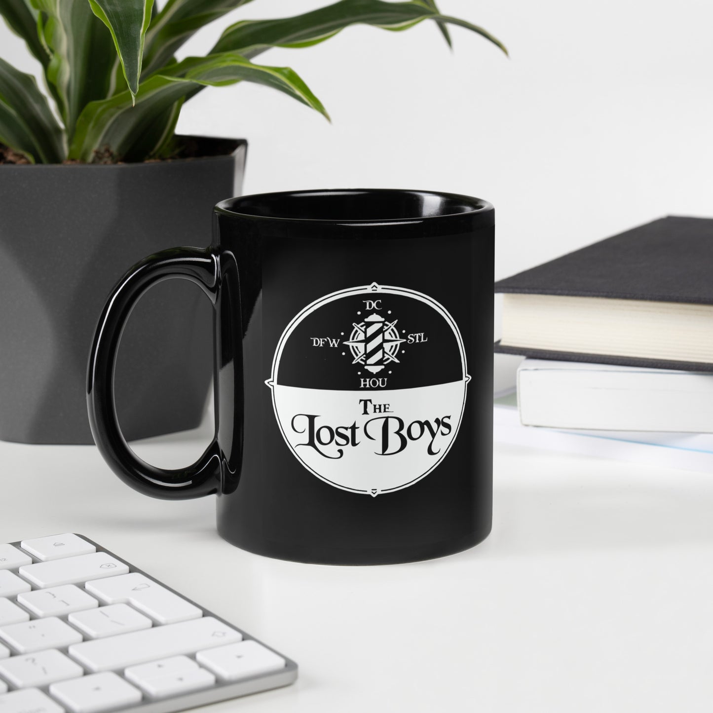 The Lost Boys - Printed Black Glossy Mug