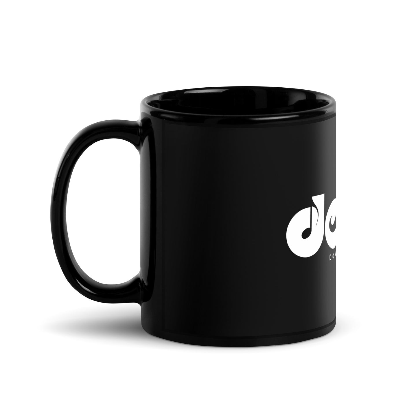 Don't call me Shirley - Printed Black Glossy Mug