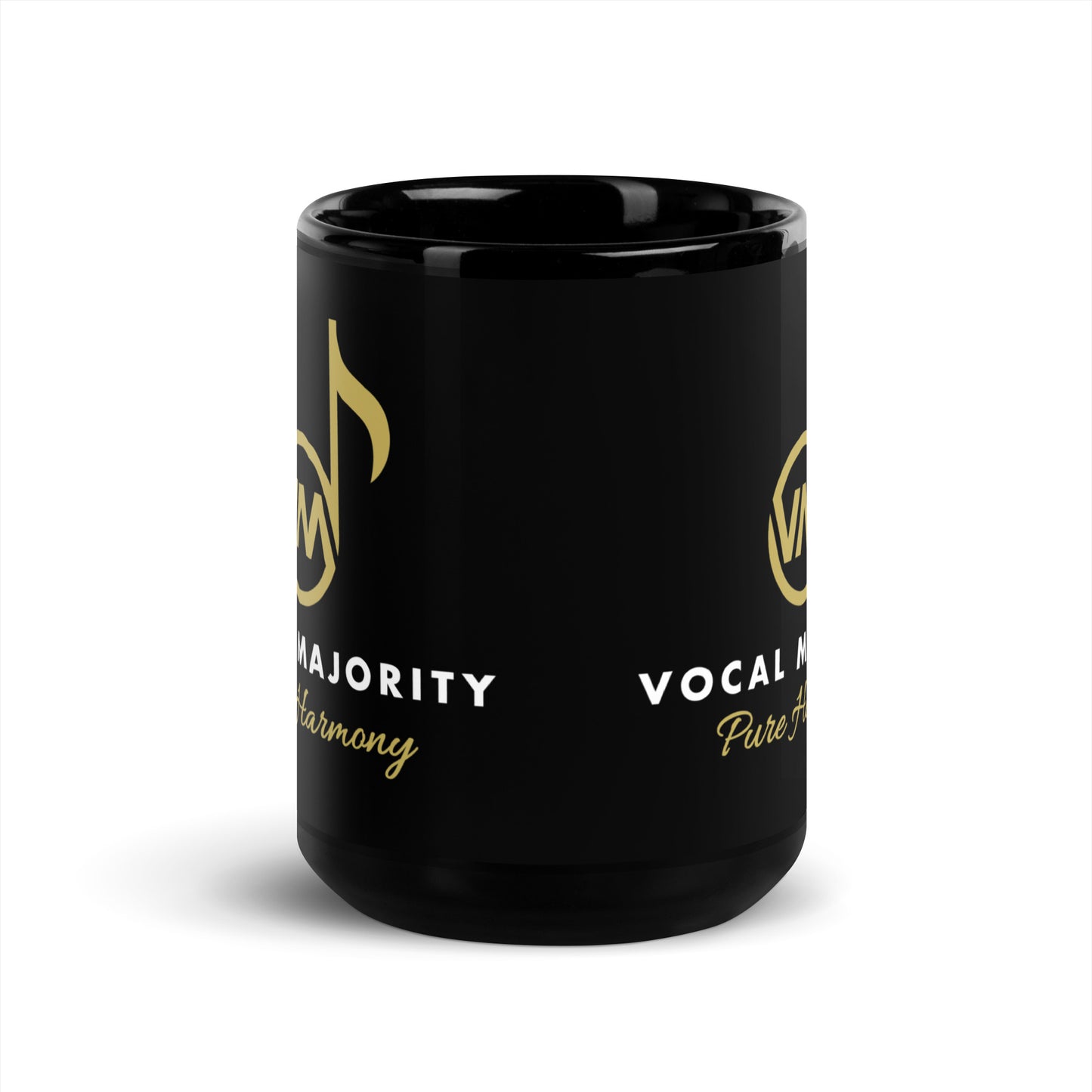 Vocal Majority - Printed Black Glossy Mug