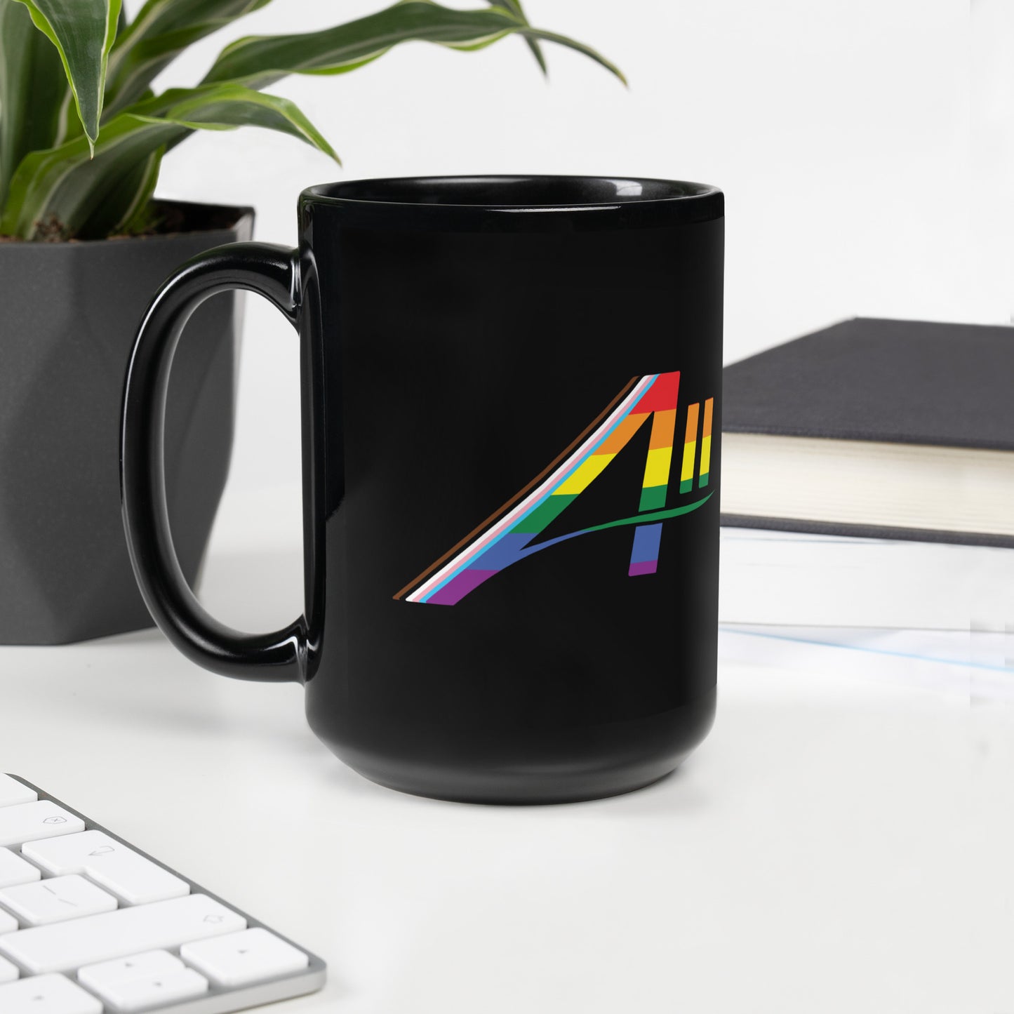 The Alliance - Printed Black Glossy Mug