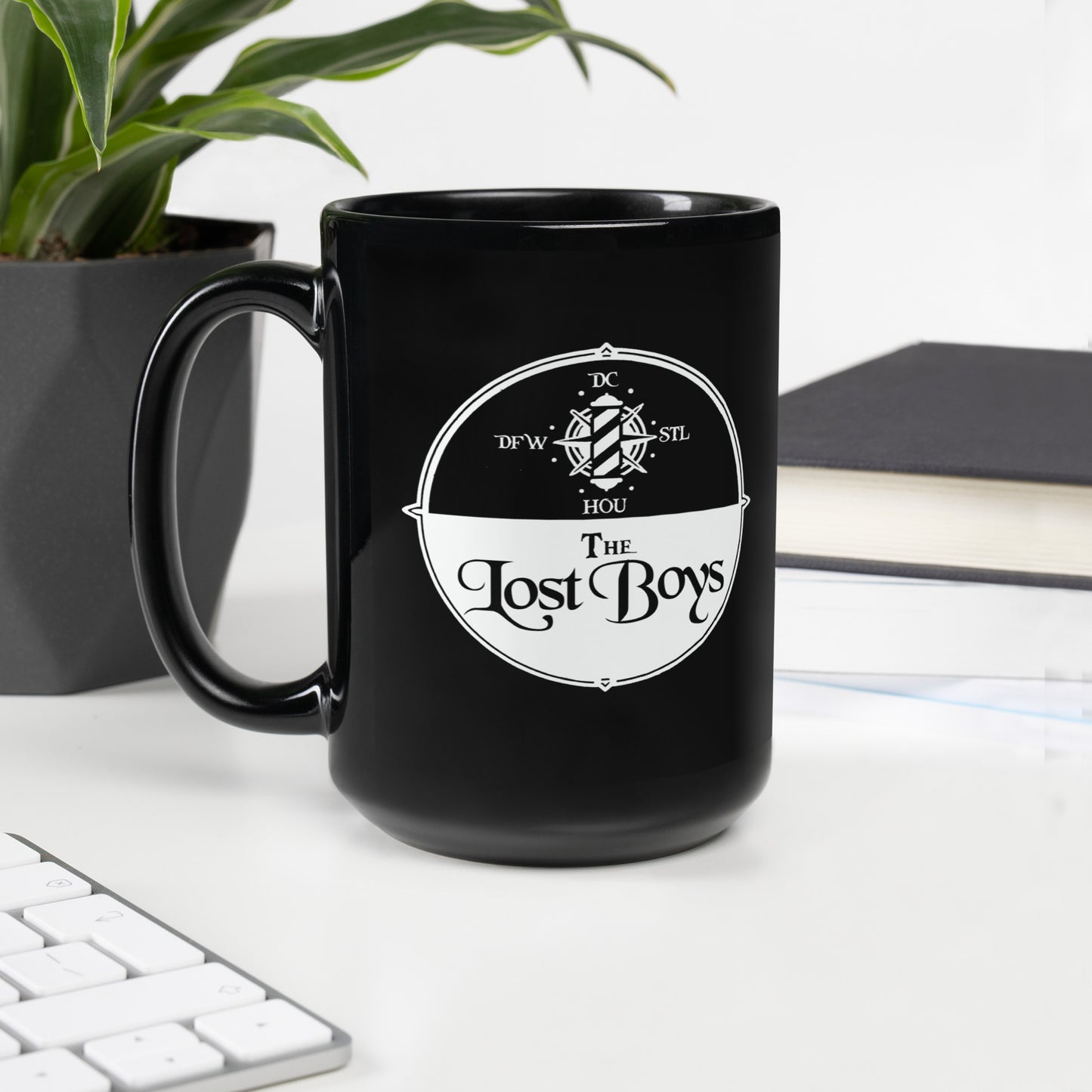 The Lost Boys - Printed Black Glossy Mug