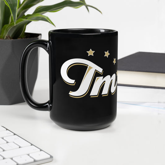 Trademark - Printed Black Glossy Mug