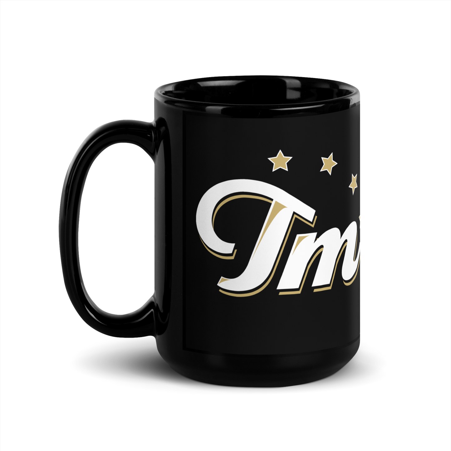 Trademark - Printed Black Glossy Mug