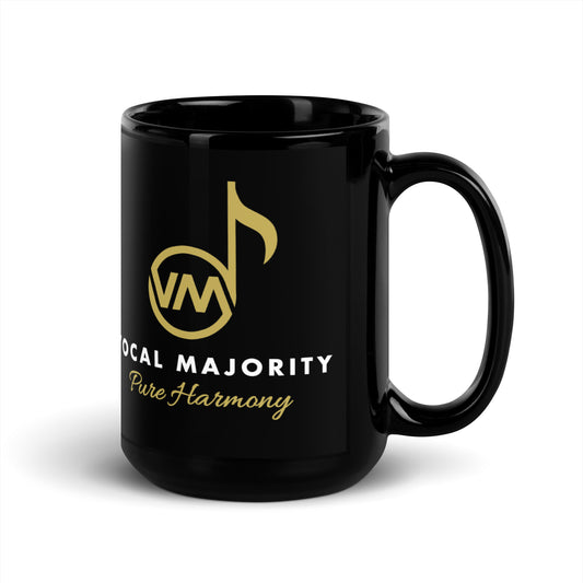 Vocal Majority - Printed Black Glossy Mug