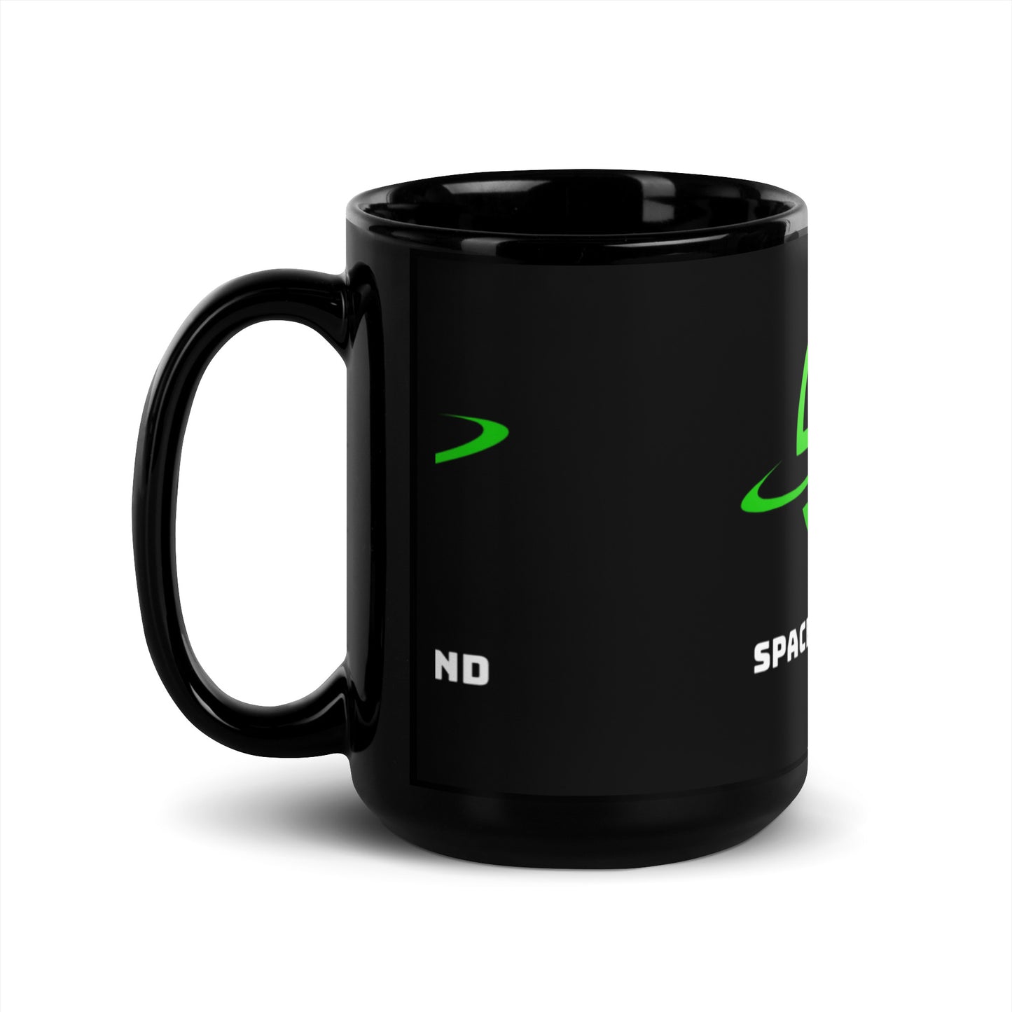 Space City Sound - Logo - Black Glossy Mug