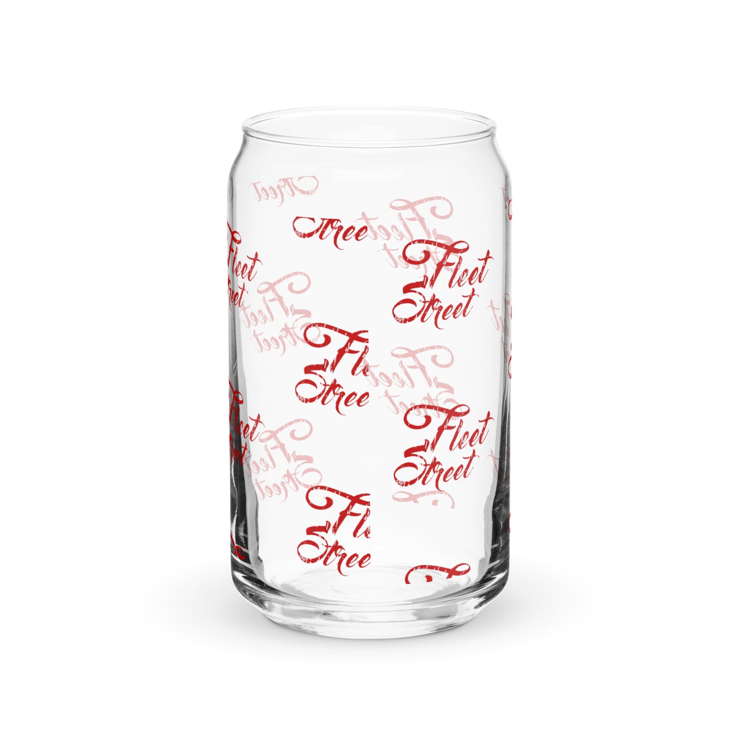 Fleet Street - Printed Can-shaped glass