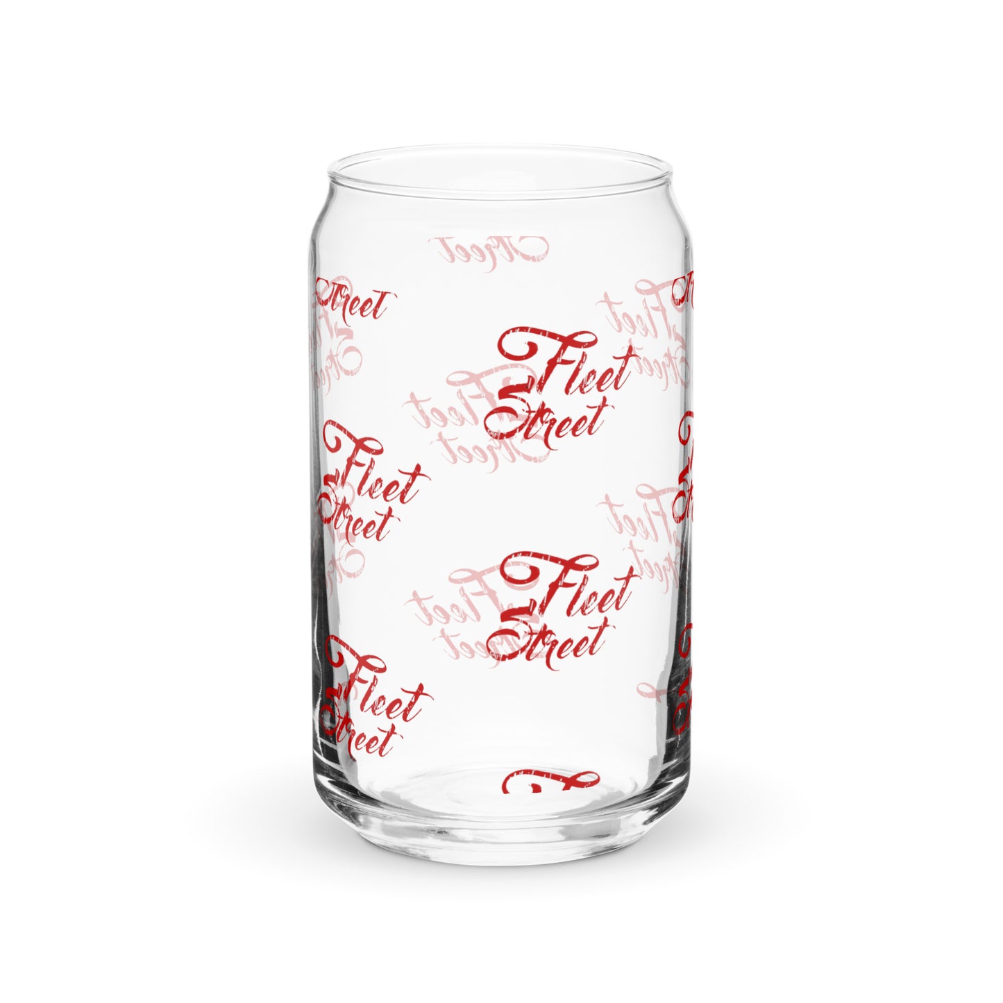 Fleet Street - Printed Can-shaped glass