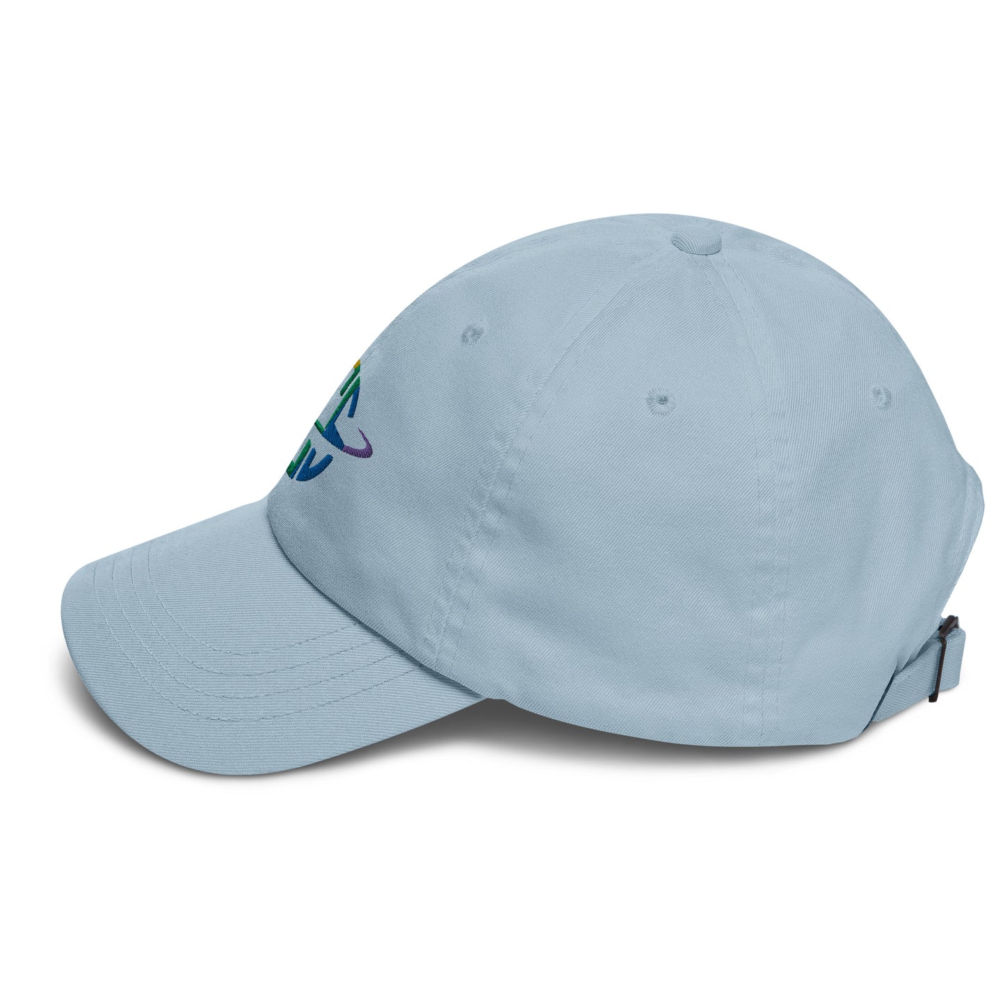 Space City Sound - Rainbow Pride logo - Embroidered Dad hat