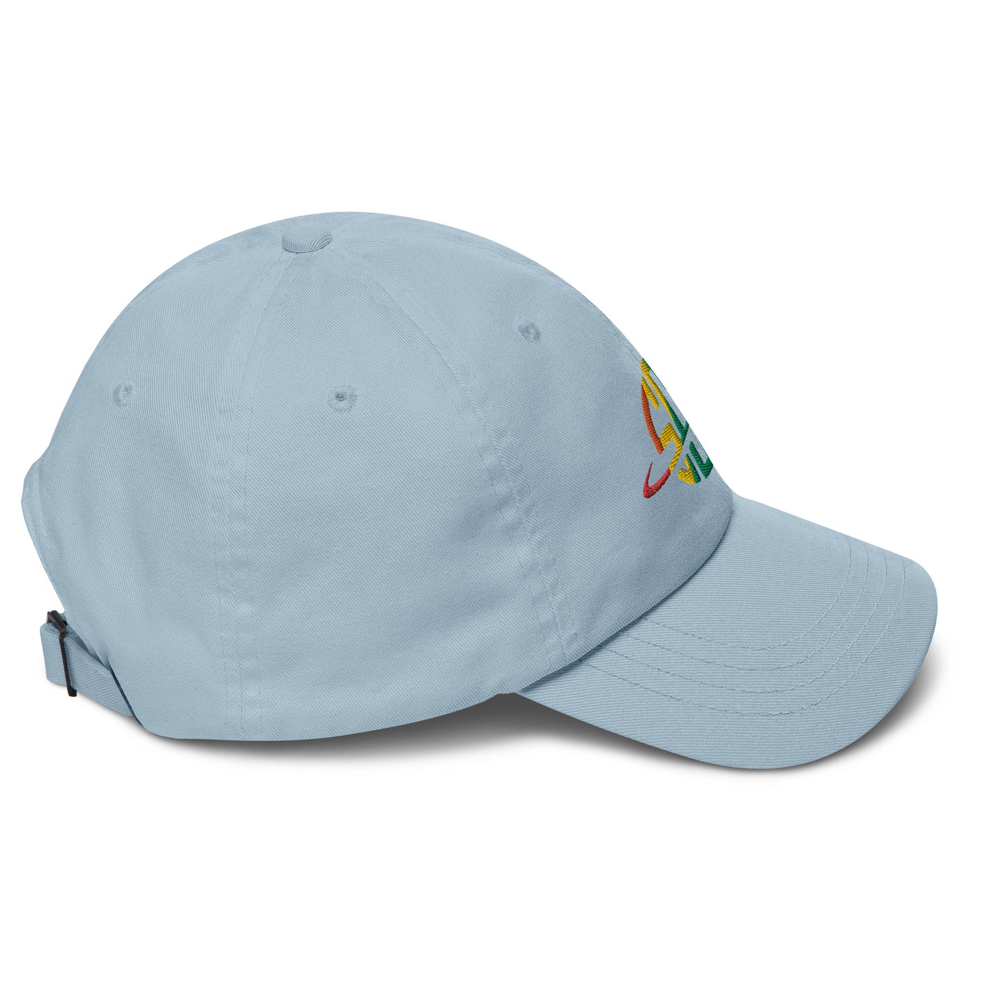 Space City Sound - Rainbow Pride logo - Embroidered Dad hat