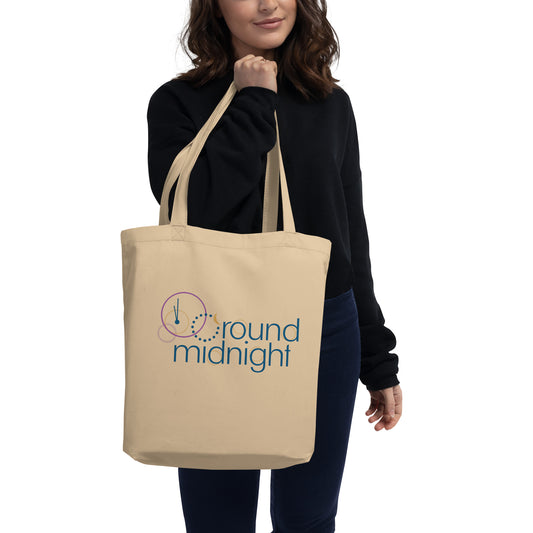 Round Midnight - Printed Eco Tote Bag