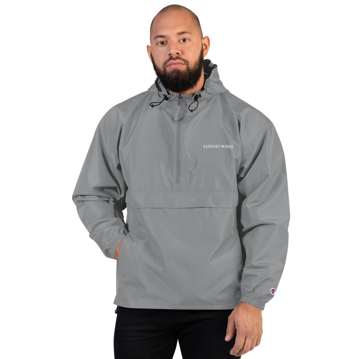 Harmony Road - Embroidered Champion Packable Jacket