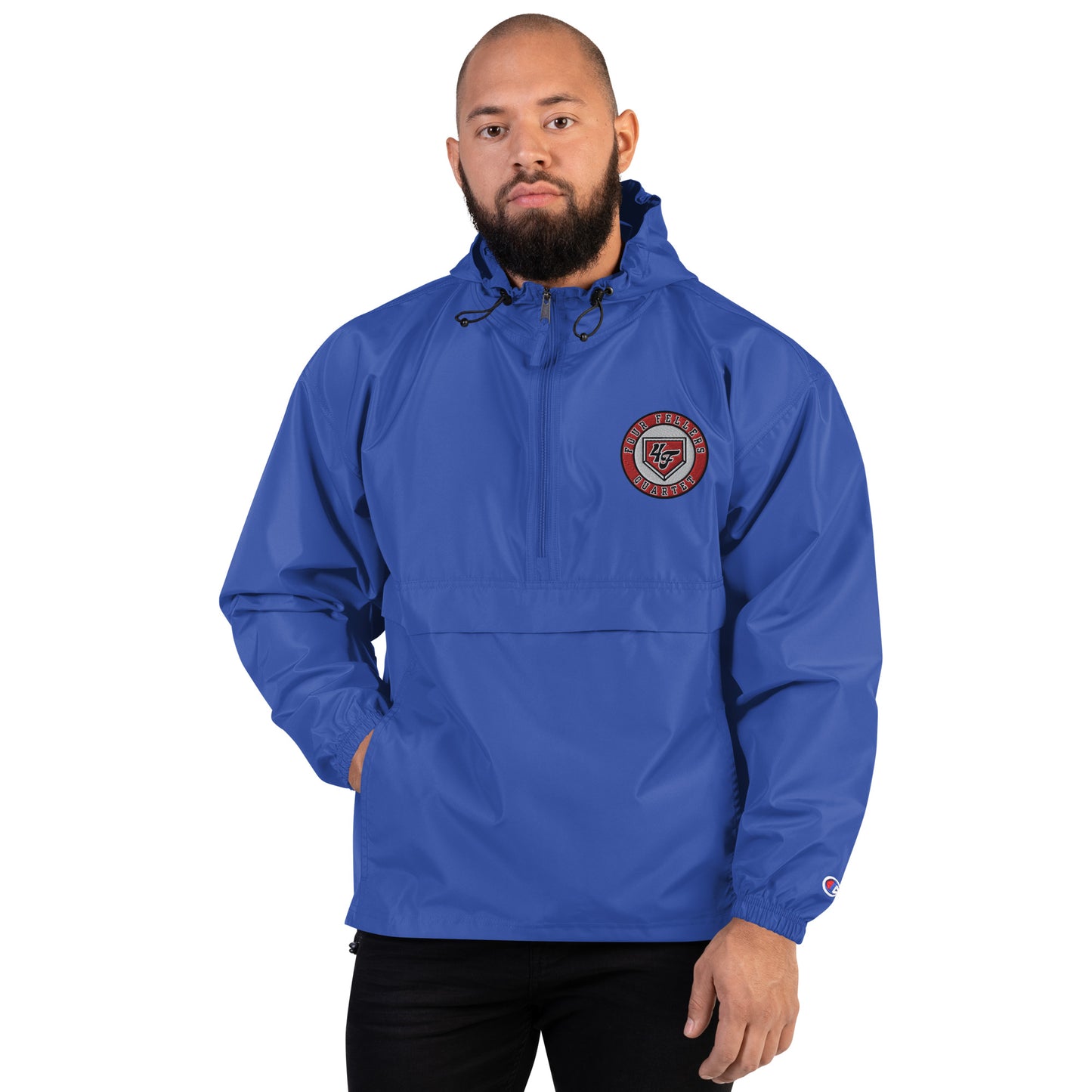 Four Fellers - Embroidered Champion Packable Jacket