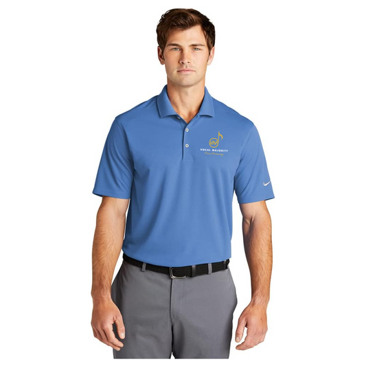 Vocal Majority - Men's Embroidered Nike Dri-FIT Micro Pique Polo
