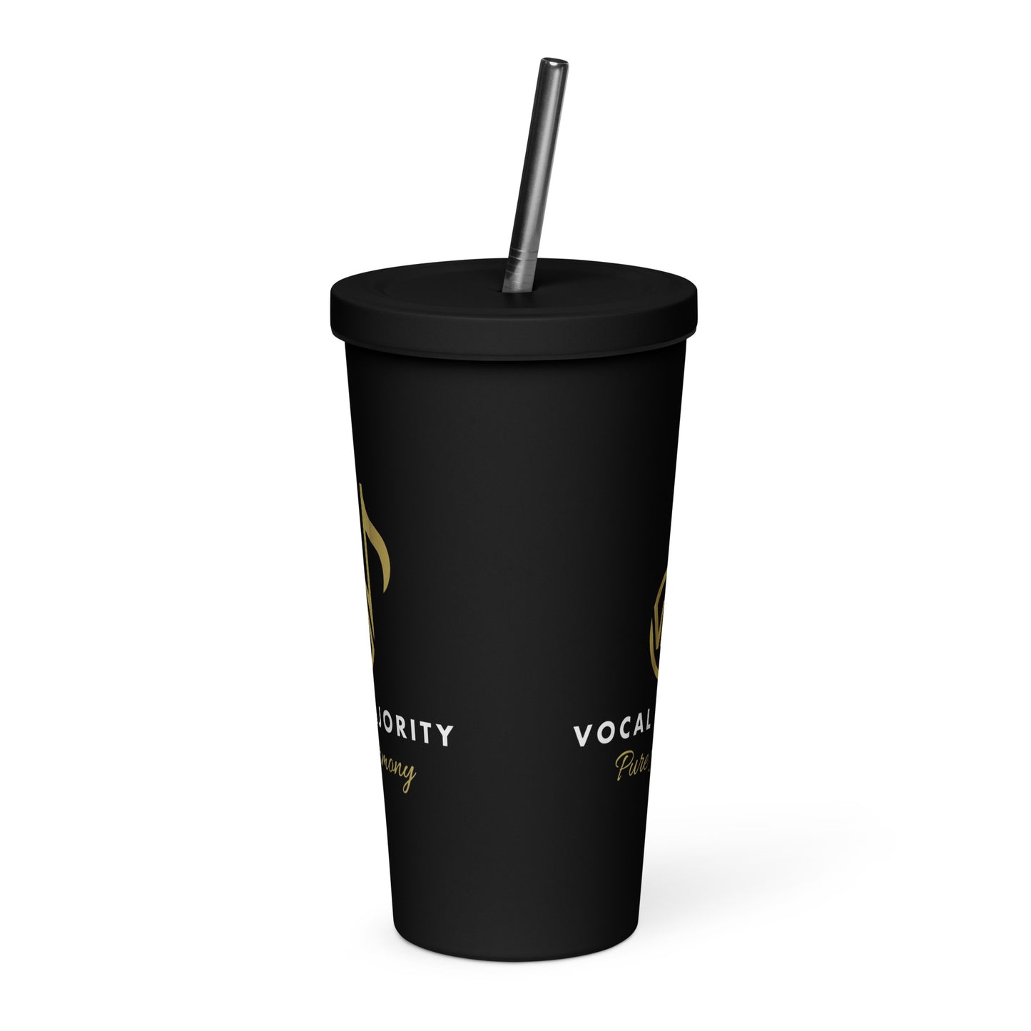 Vocal Majority - Printed Insulated tumbler with a straw