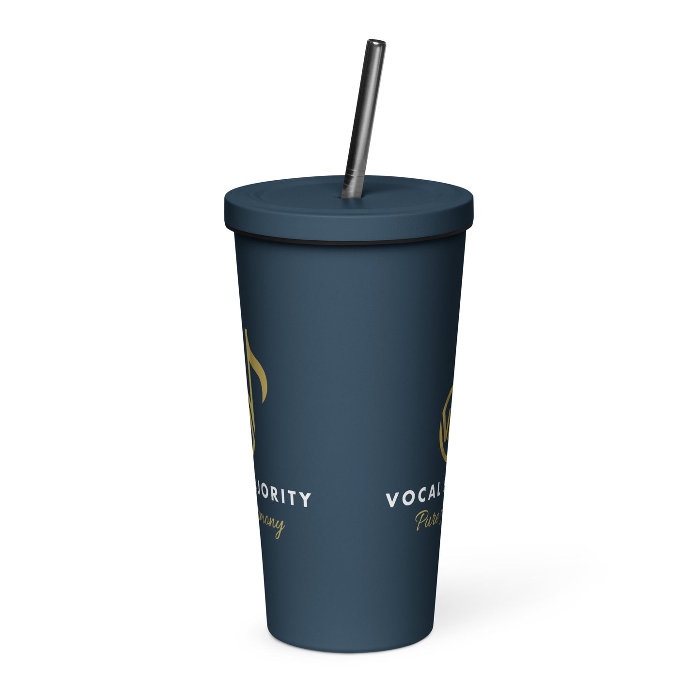 Vocal Majority - Printed Insulated tumbler with a straw