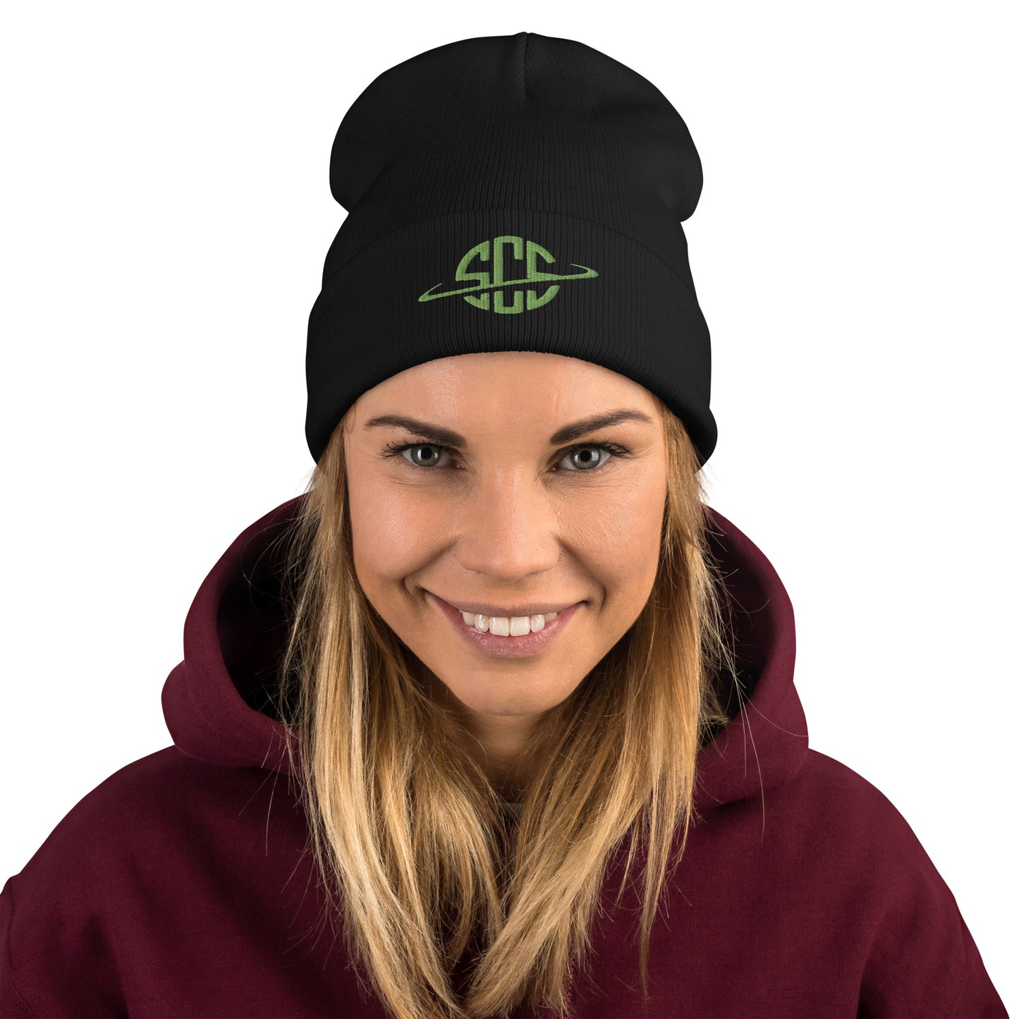 SCS Embroidered Beanie