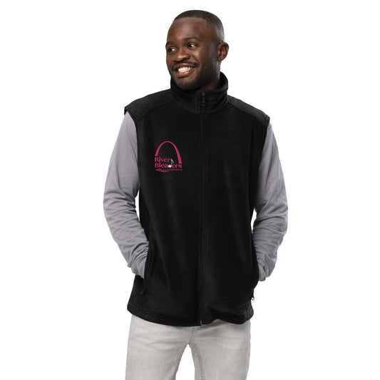 River Blenders - Embroidered Men’s Columbia fleece vest