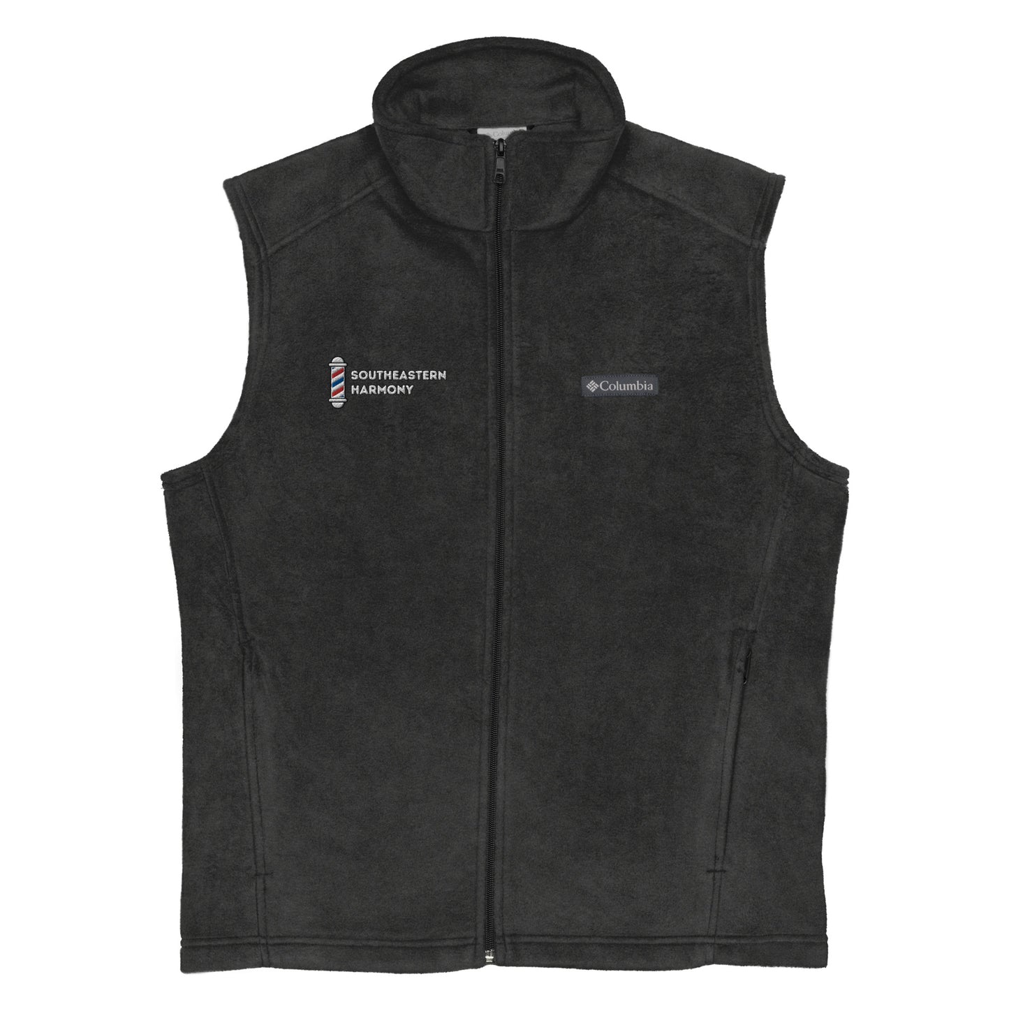 SHD - Regular fit Embroidered Columbia fleece vest