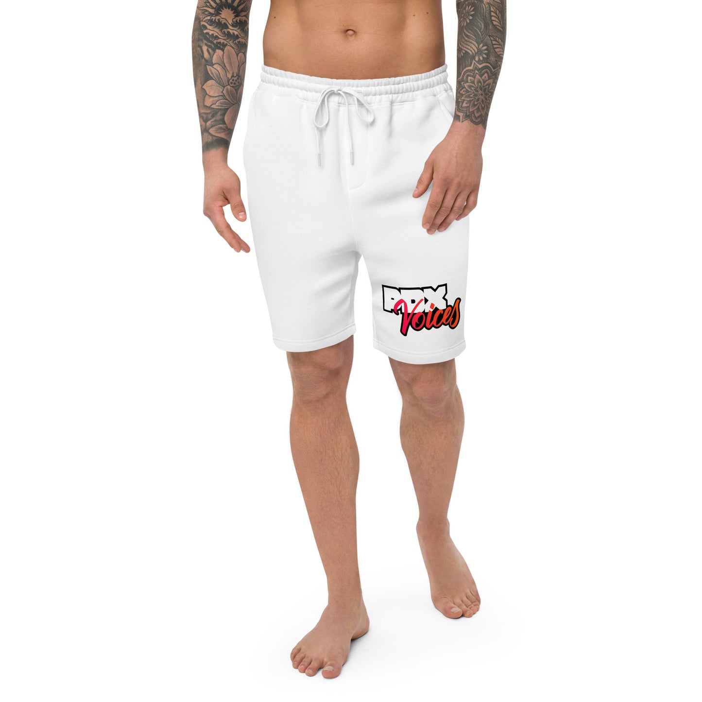 PDX Voices - Printed Men's fleece shorts