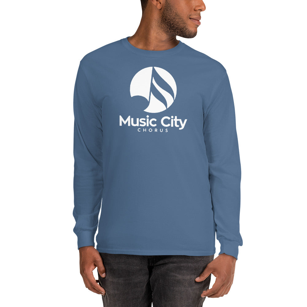 Music City Chorus - Printed Gildan Men’s Long Sleeve Shirt