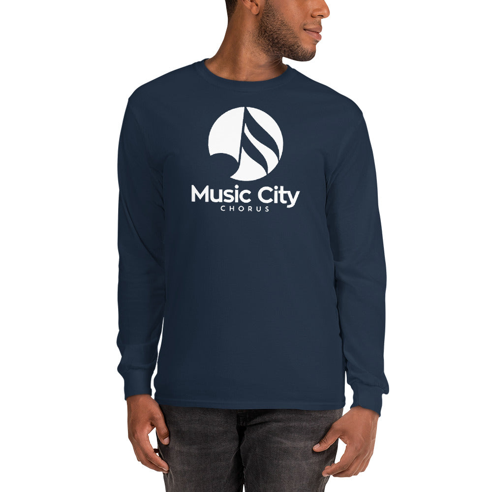 Music City Chorus - Printed Gildan Men’s Long Sleeve Shirt