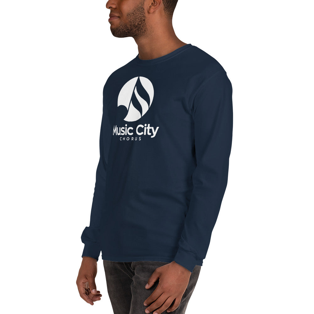 Music City Chorus - Printed Gildan Men’s Long Sleeve Shirt