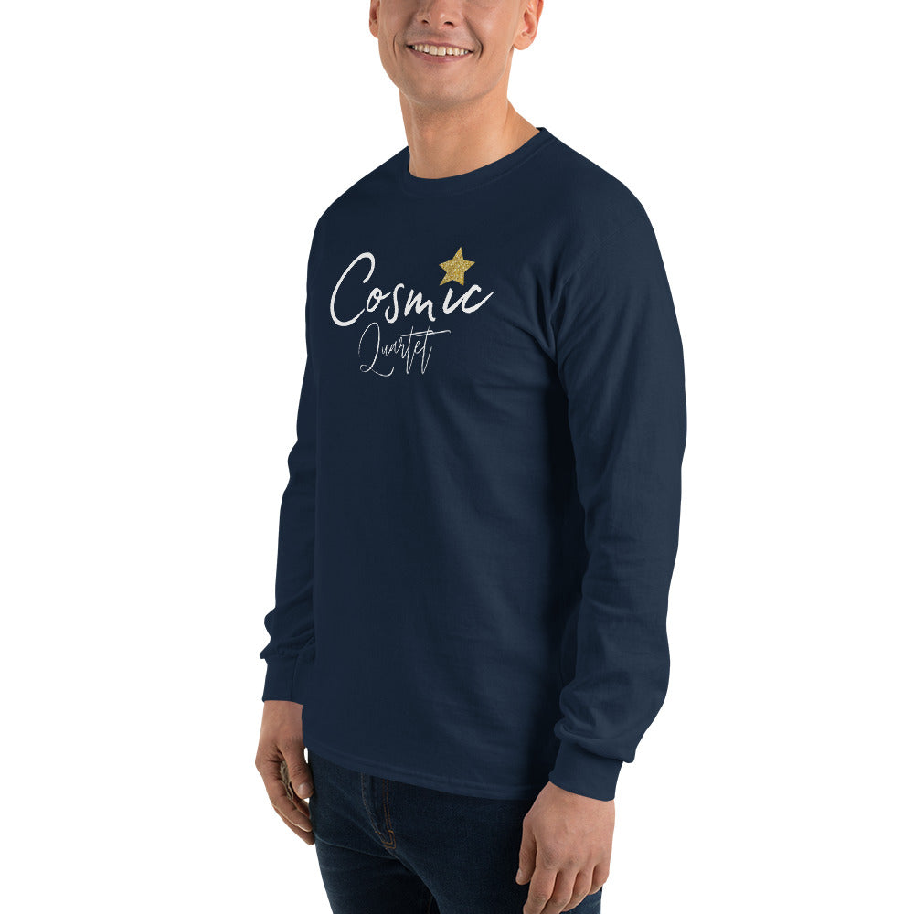 Cosmic - Printed Gildan's Men’s Long Sleeve Shirt