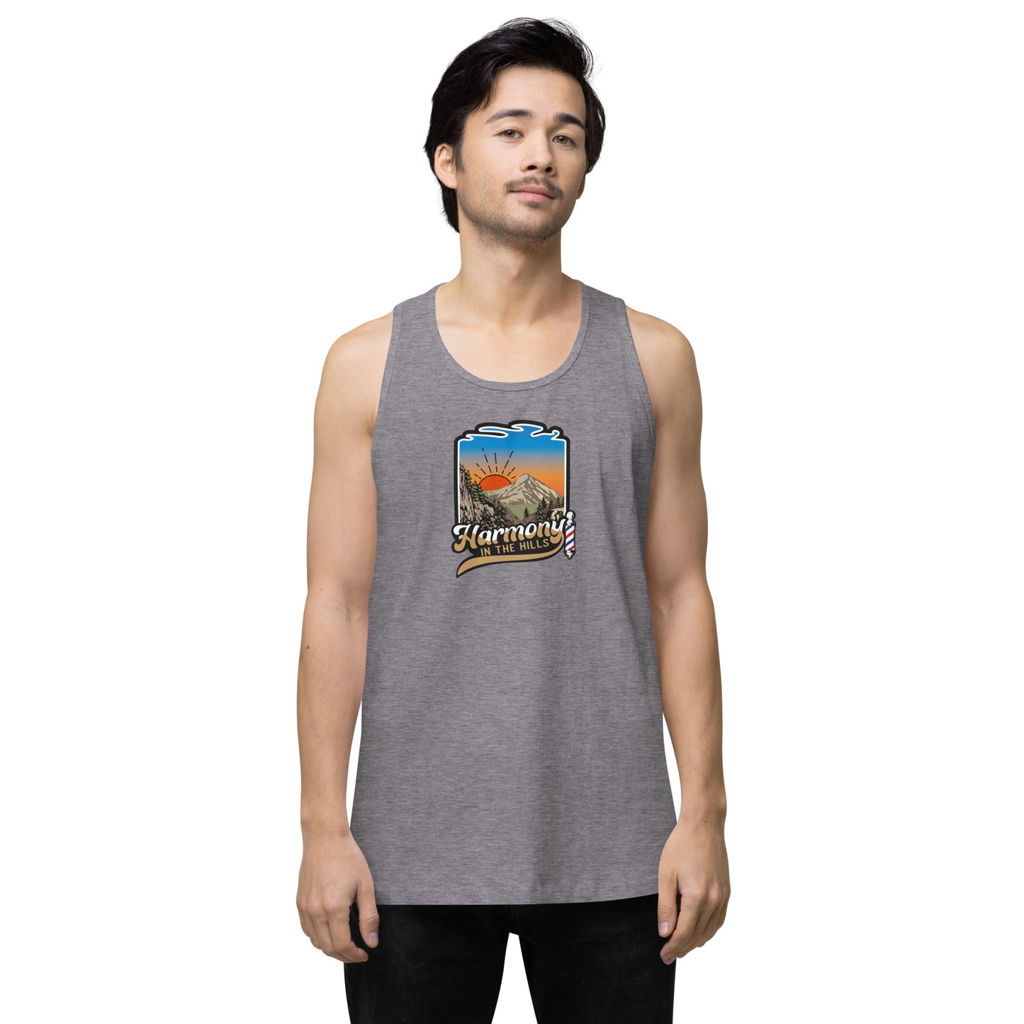 Harmony in the Hills - Men’s premium tank top