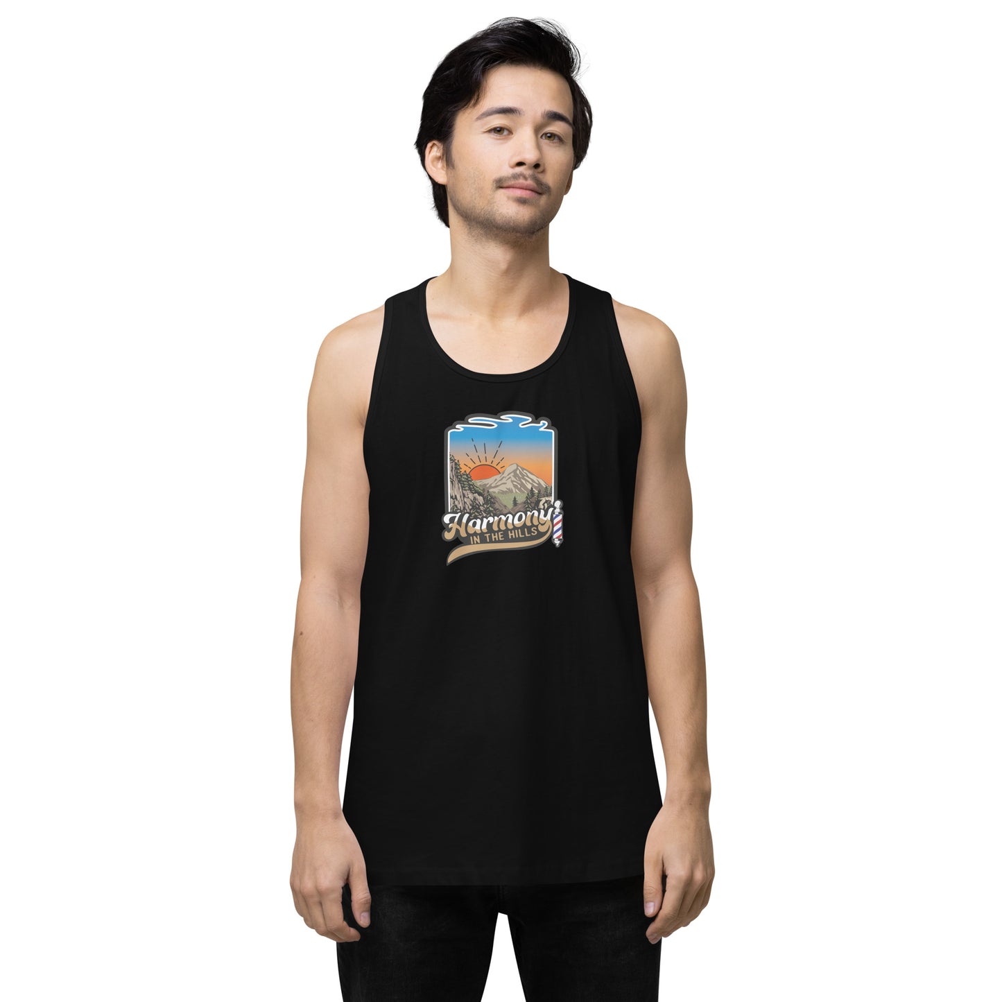 Harmony in the Hills - Men’s premium tank top