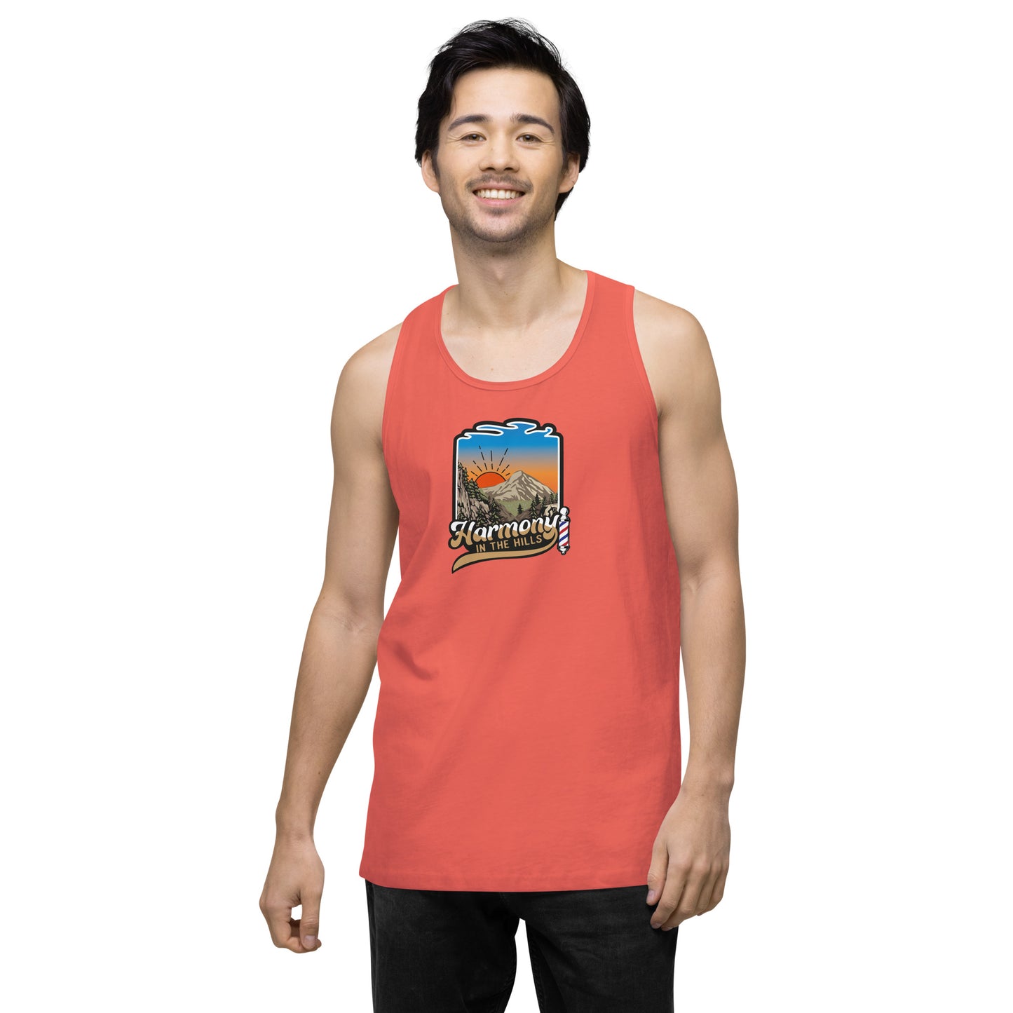 Harmony in the Hills - Men’s premium tank top